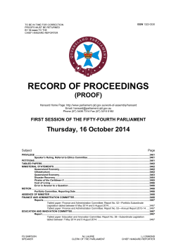 RECORD OF PROCEEDINGS  (PROOF)