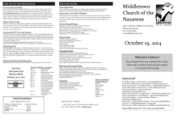 Middletown Prayer Needs