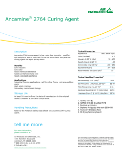 Ancamine 2764 Curing Agent  ®