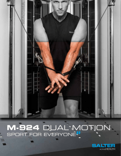 M-924  DUAL MOTION SPORT FOR EVERYONE