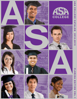 www.asa.edu ASA COLLEGE CA T