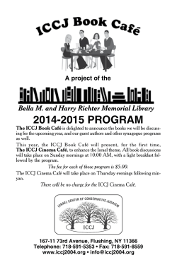 2014-2015 PROGRAM A project of the