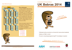 UK Bebras 2014