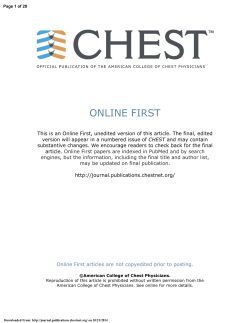 ONLINE FIRST