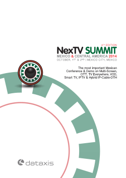 NexTV SUMMIT MEXICO CENTRAL AMERICA
