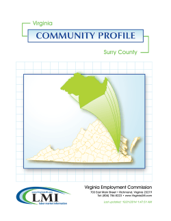 Virginia Surry County Virginia Employment Commission