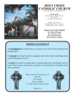 HOLY CROSS CATHOLIC CHURCH