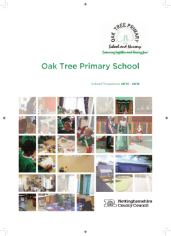 Oak Tree Primary School 2014 - 2015