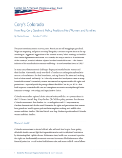 Cory’s Colorado