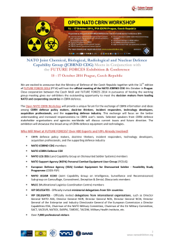NATO Joint Chemical, Biological, Radiological and Nuclear Defence
