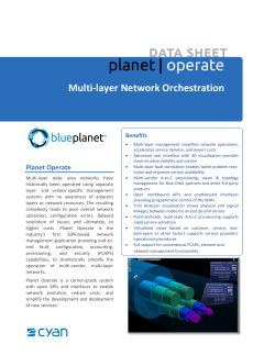 Multi-layer Network Orchestration Benefits