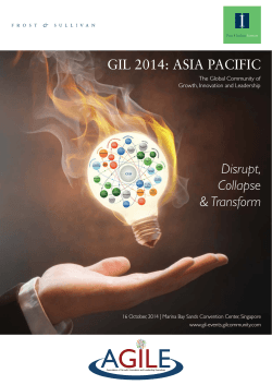 A E GIL GIL 2014: ASIA PACIFIC