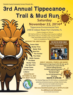 3rd Annual Tippecanoe Trail &amp; Mud Run Saturday November 22, 2014