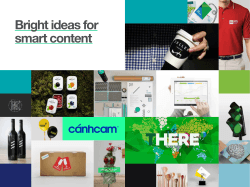 Bright ideas for smart content