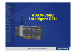 ADAM-3600 Intelligent RTU