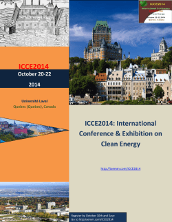 ICCE2014 ICCE2014: International Conference &amp; Exhibition on