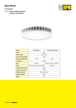 Fanlight Data	Sheet R620,	STANDARD	VERSION R620LED,	LED	VERSION