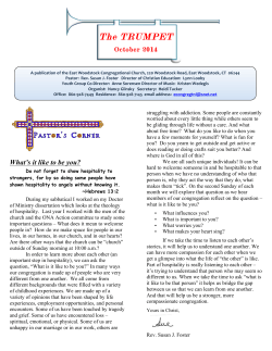 The TRUMPET  October 2014