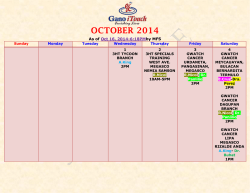 As of by MFS Oct 16, 2014-6:18PM