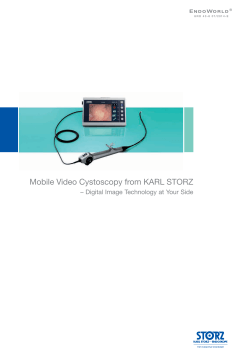 Mobile Video Cystoscopy from KARL STORZ