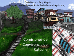 Comisiones de Convivencia de Catuche Doris Barreto, Fe y Alegría