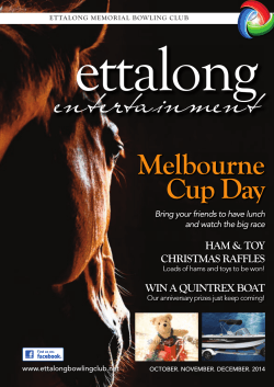 ettalong entertainment Melbourne Cup Day