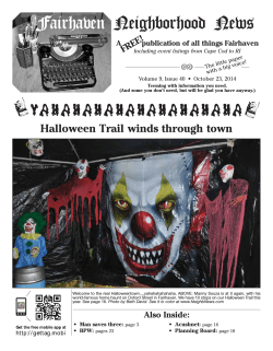Fairhaven Neighborhood News YAHAHAHAHAHAHAHAHAHA Halloween Trail winds through town