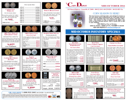 C D COIN SEASON IS HERE!