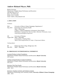 Andrew Richard Meyer, PhD.