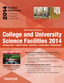 College and University  Science Facilities 2014 4