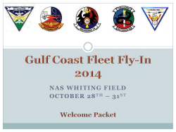 NAS WHITING FIELD OCTOBER 28 – 31