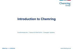 Introduction to Chemring July 2013
