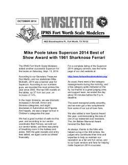 Mike Poole takes Supercon 2014 Best of OCTOBER 2014