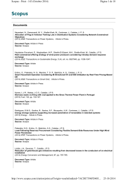 Documents Página 1 de 18 Scopus - Print - 143 (October 2014)