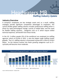 Headwaters MB Industry Overview