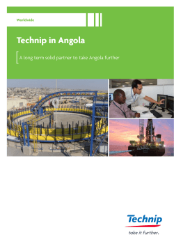 Technip in Angola Worldwide