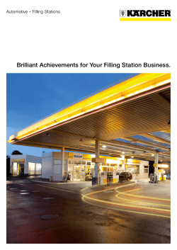 Brilliant Achievements for Your Filling Station Business. Automotive – Filling Stations