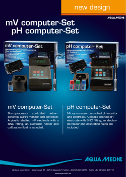 mV computer-Set pH computer-Set new design