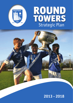 ROUND TOWERS Strategic Plan 2013 - 2018