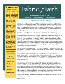 Fabric Faith of