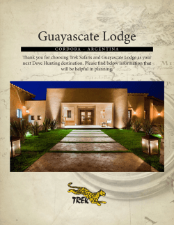 Guayascate Lodge