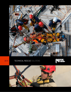 TECHNICAL RESCUE SOLUTIONS 2014