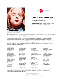 DISTURBING INNOCENCE Curated by Eric Fischl