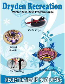 Winter 2014-2015 Program Guide Ice Skating Field Trips
