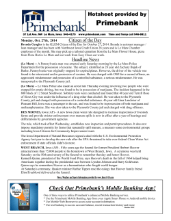 Primebank Hotsheet provided by