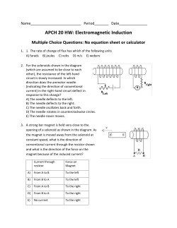 APCH 20 HW: Electromagnetic Induction