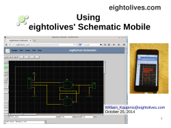 Using eightolives' Schematic Mobile eightolives.com