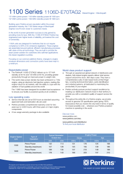 1100 Series 1106D-E70TAG2 Diesel Engine – ElectropaK