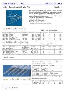 Data Sheet: LDS 1027  Date: 01-04-2011
