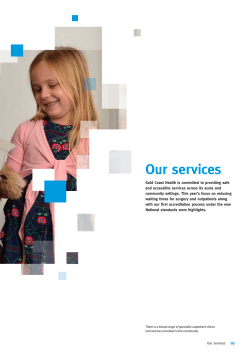 Our	services